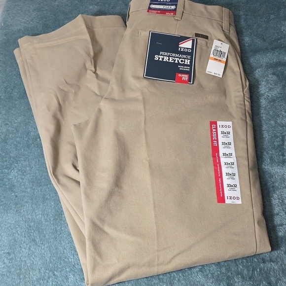 Izod Other - Izod Beige Performance Stretch Pants